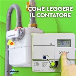 come leggere il contatore del gas elettronico e tradizionale