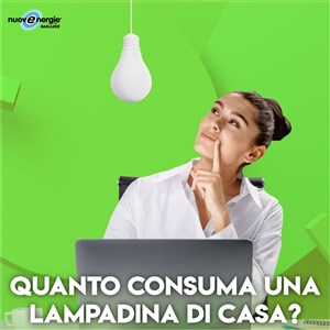 Quanto consuma una lampadina di casa?