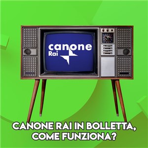 canone RAI in bolletta come funziona
