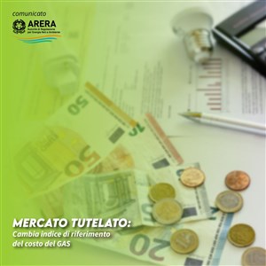 cambio indice riferimento prezzo gas mercato tutelato
