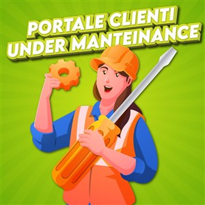 Portale clienti in manutenzione