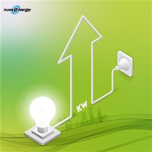 aumento potenza contatore luce