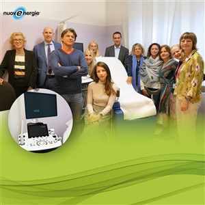 Nuovenergie dona un ecografo al consultorio di Rho