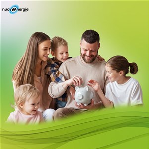 famiglie numerose come risparmiare in bolletta gas e luce