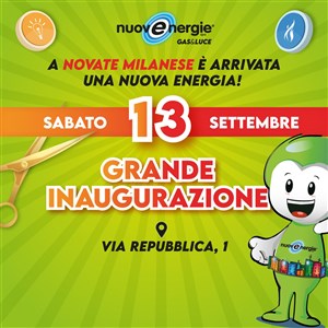 Inaugurazione store Novate Milanese | Nuovenergie Spa