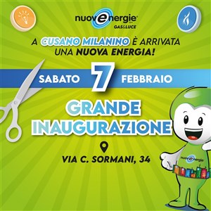 Inaugurazione store Nuovenergie a Cusano Milanino