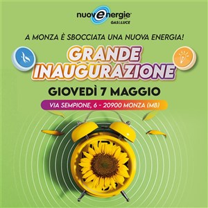 Inaugurazione store Nuovenergie a Monza