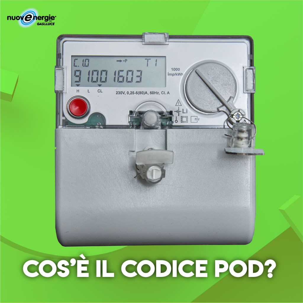 Che cos'è il codice POD di un'utenza luce