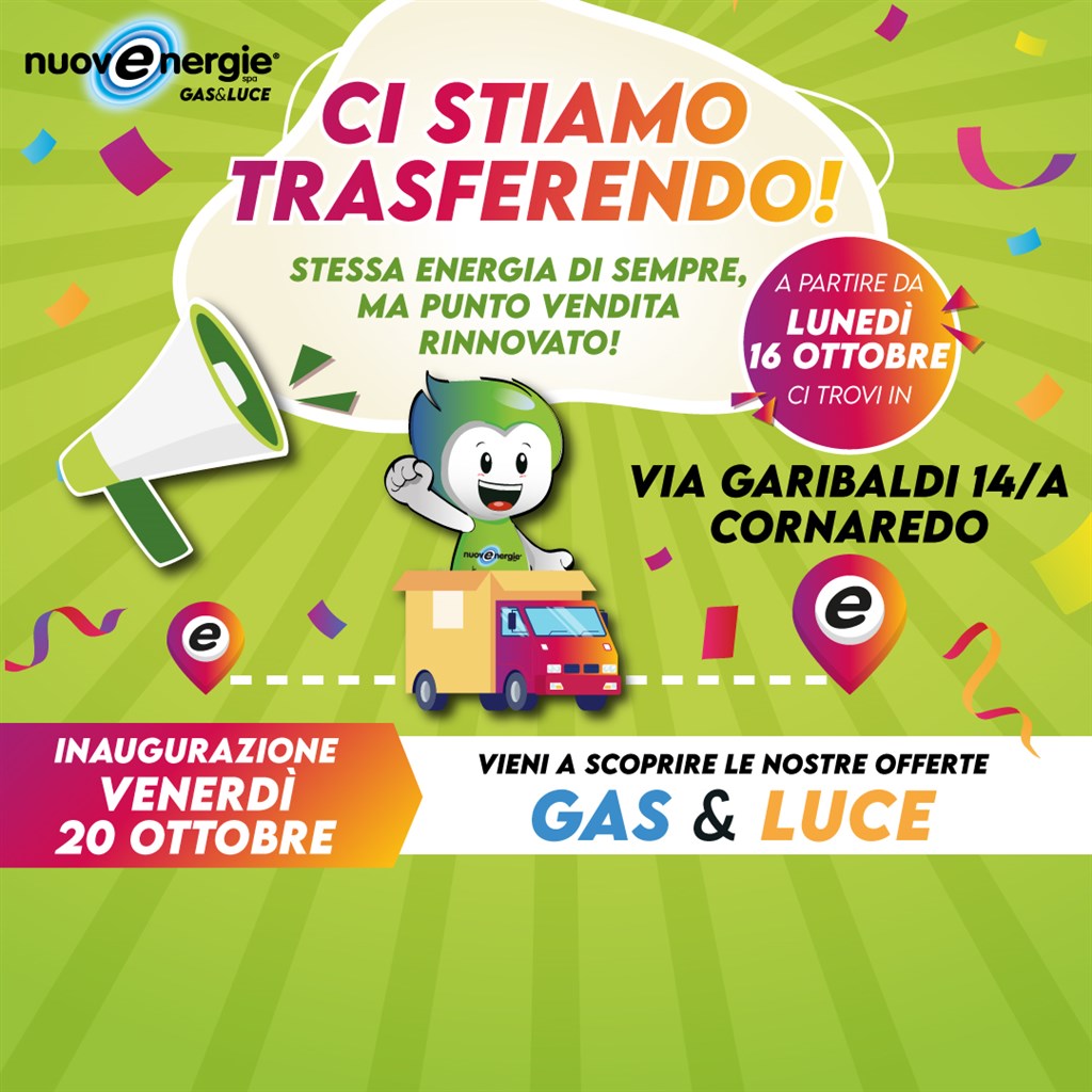 trasferimento Nuovenergie Cornaredo