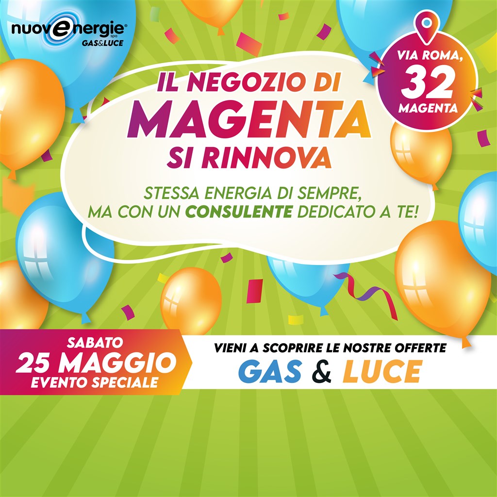 Nuovenergie Magenta si rinnova