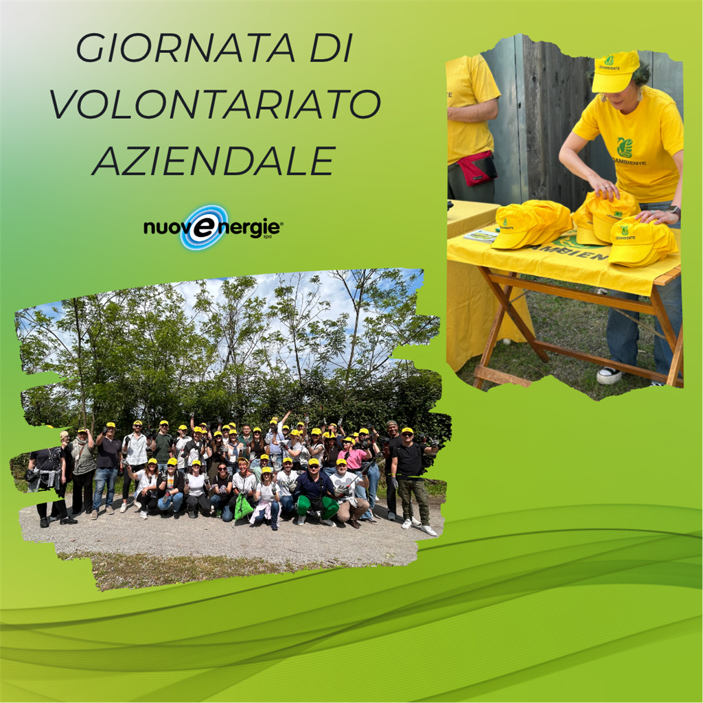 Nuovenergie e Legambiente Lombardia giornata volontariato aziendale 2025