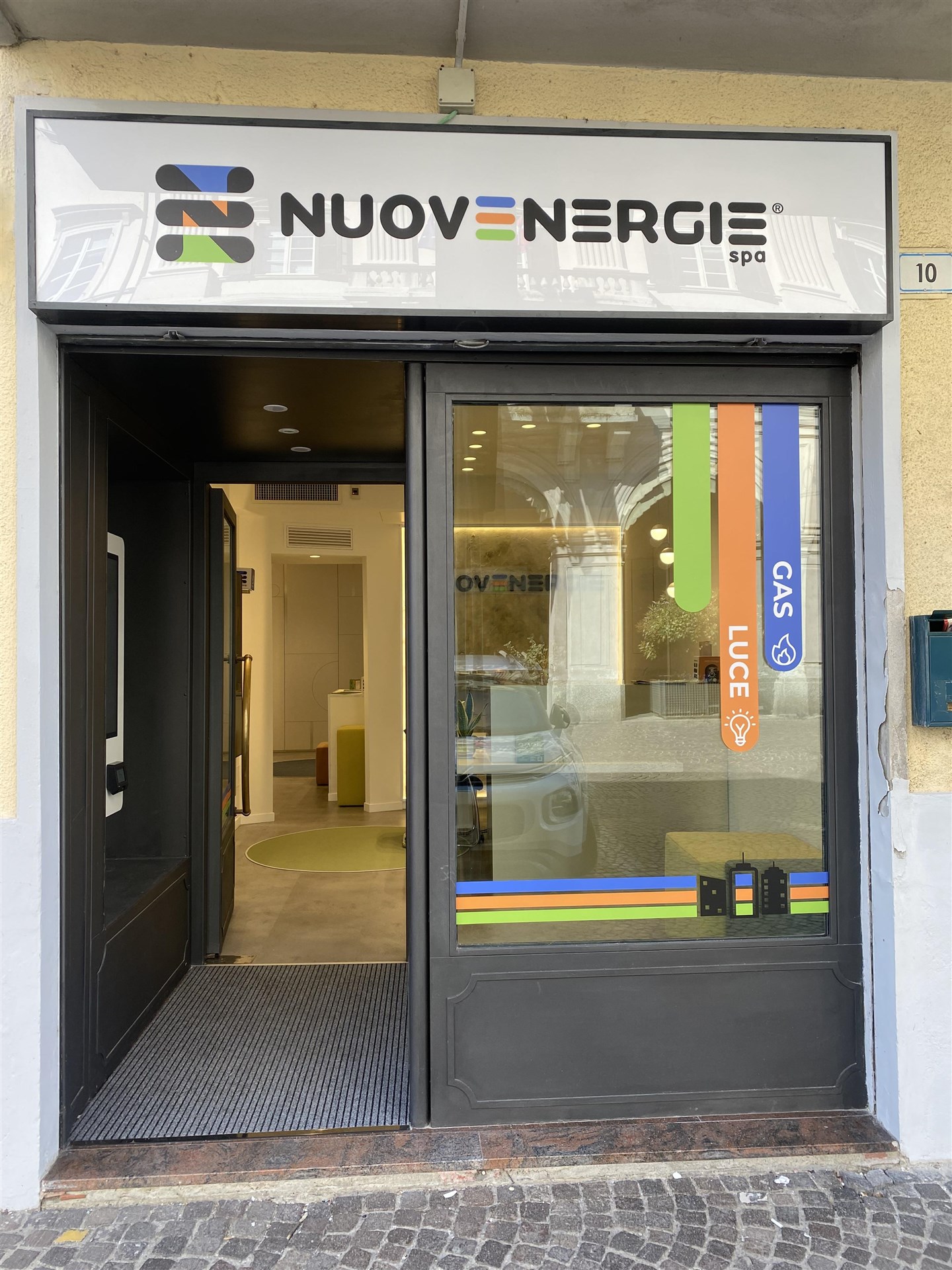 Punto vendita Nuovenergie Galliate