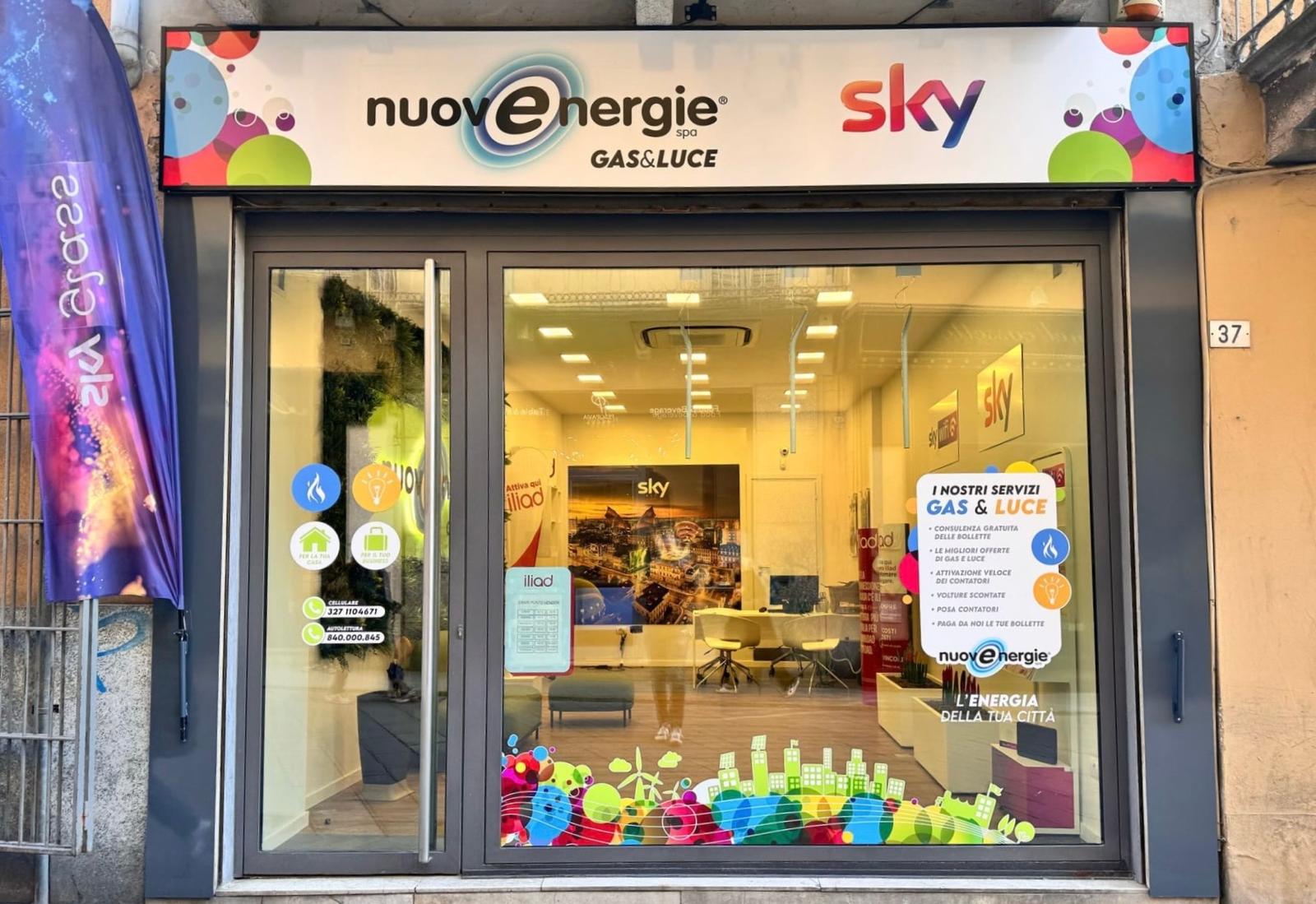 Negozio partner Nuovenergie Pavia