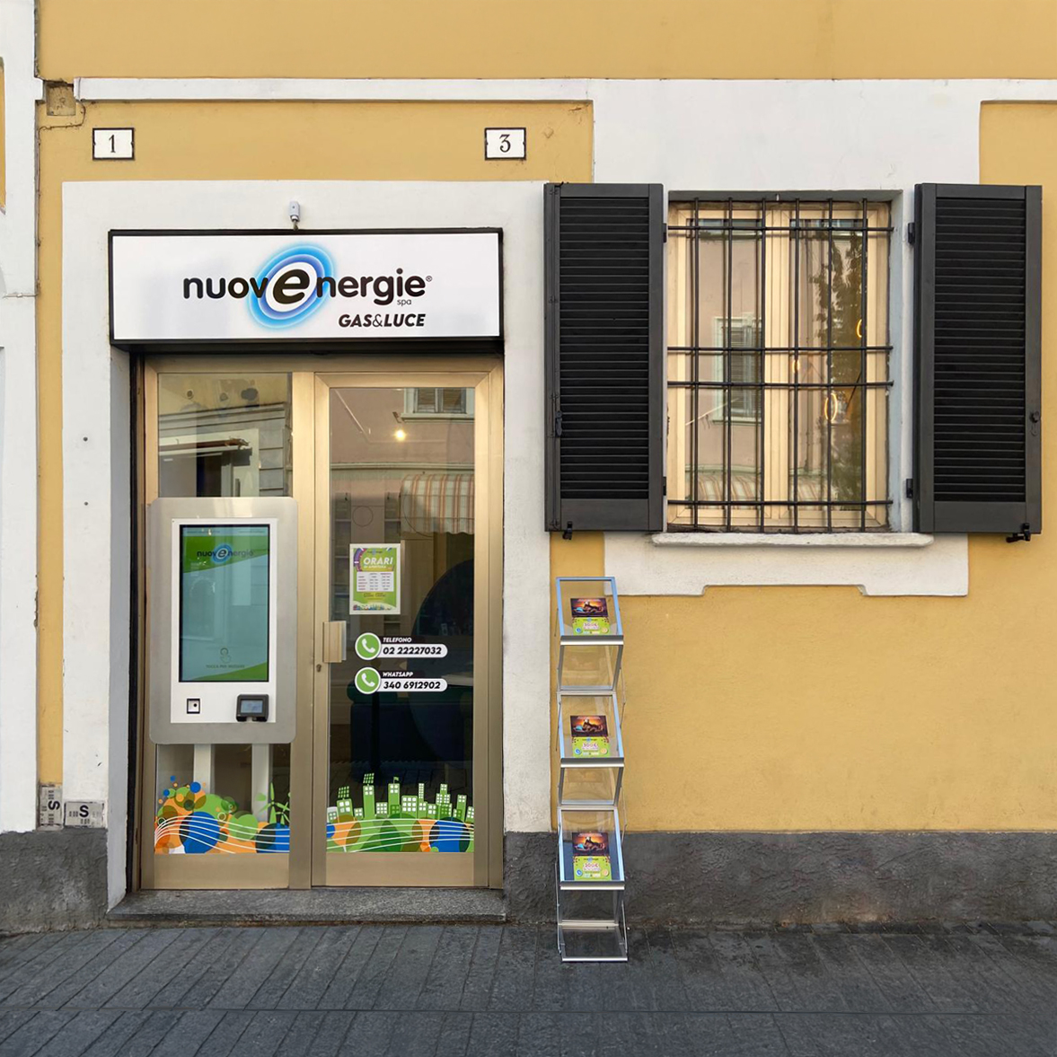 Punto vendita Nuovenergie Novate Milanese