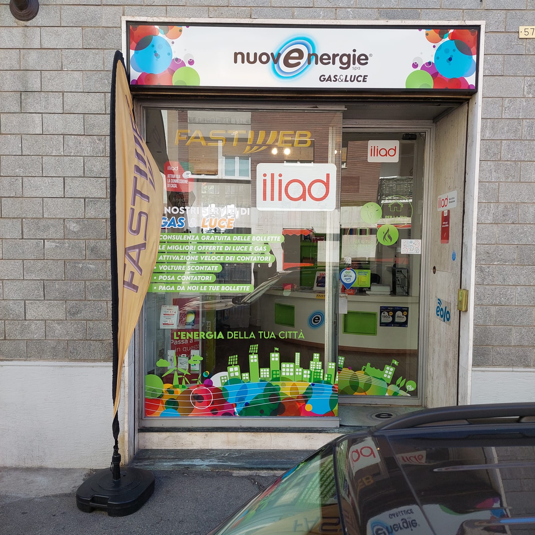 Negozio partner Nuovenergie Novara