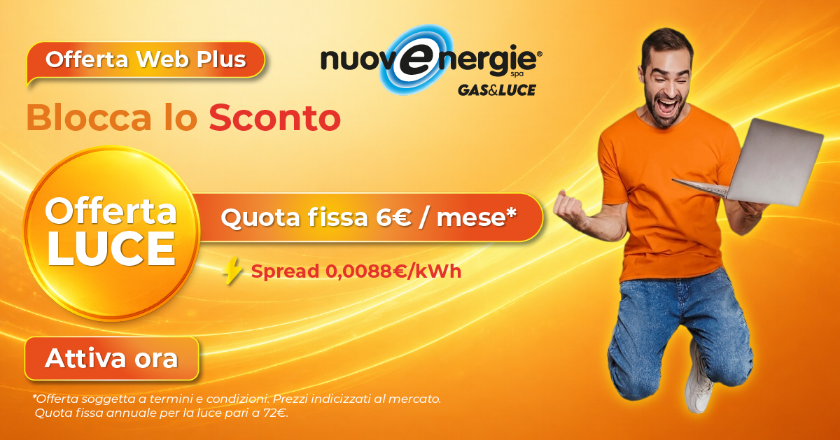 Web Plus Luce escluiva online