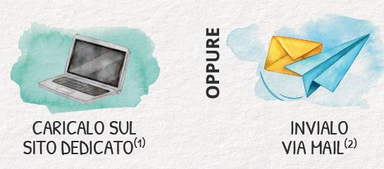 Carica i buoni sul portale dedicato