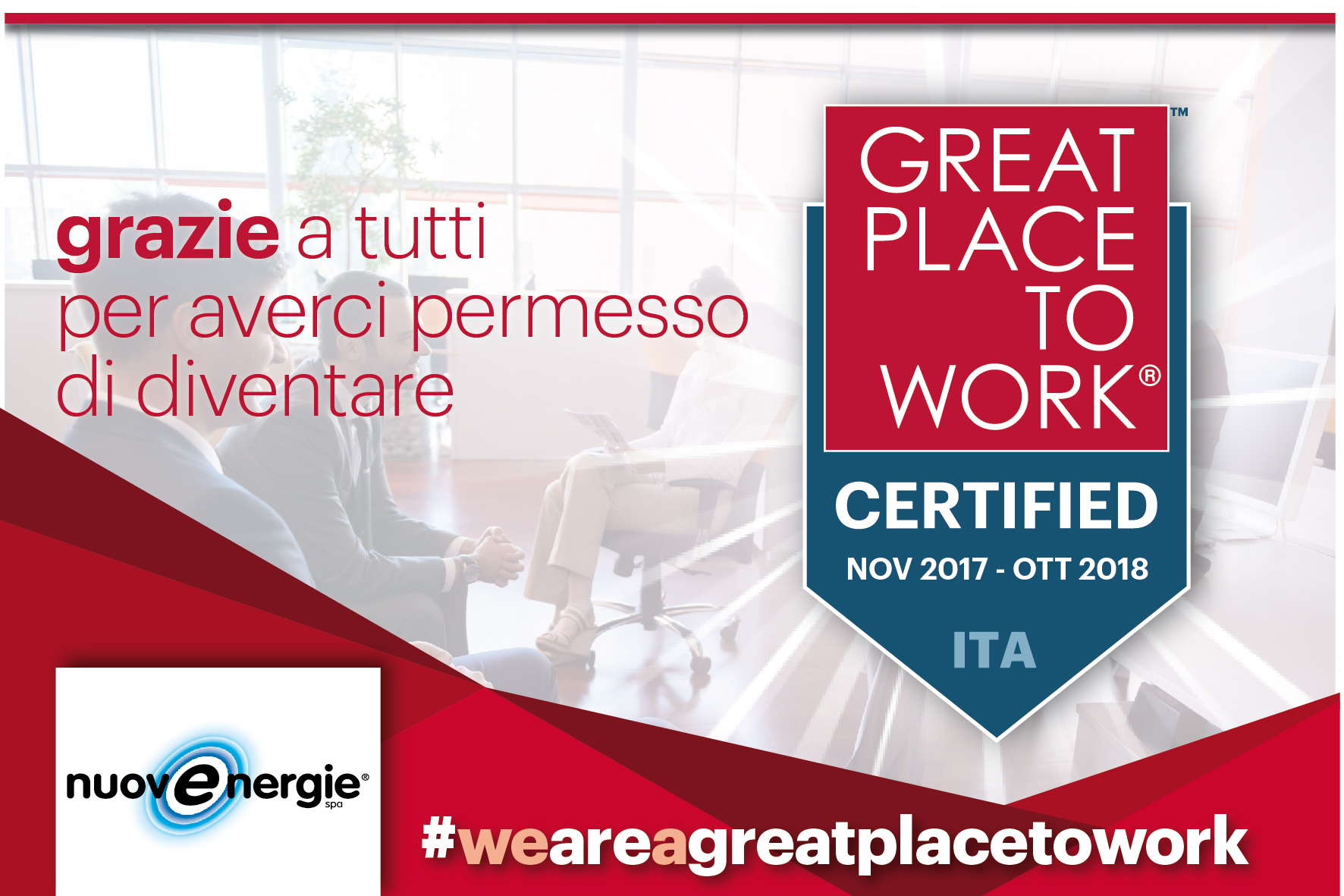 Nuovenergie GPTW 2017 - 2018