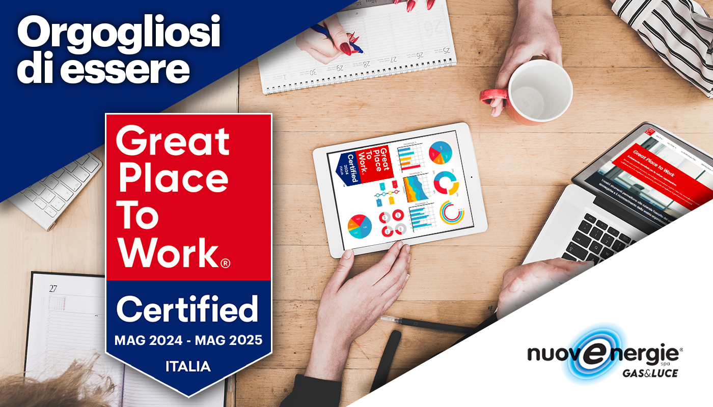 Cartolina certificazione Great Place to Work 2024