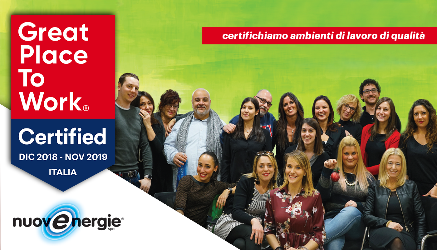 Nuovenergie GPTW 2018 - 2019 