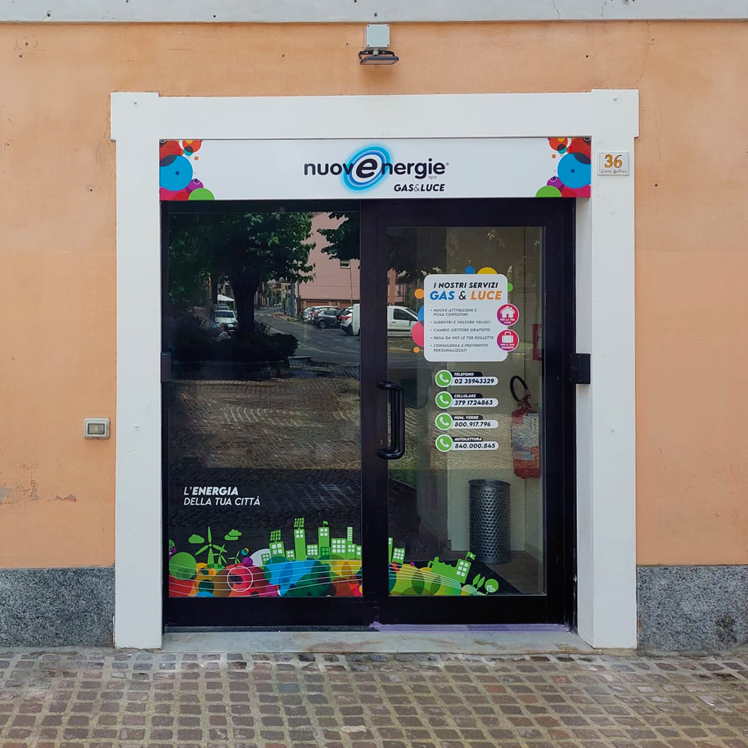 Punto vendita Nuovenergie Bareggio